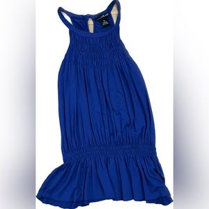 Royal Blue Halter top Size M